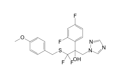 2-(2,4-difluorophenyl)-1,1-difluoro-1-(p-anisylthio)-3-(1,2,4-triazol-1-yl)propan-2-ol