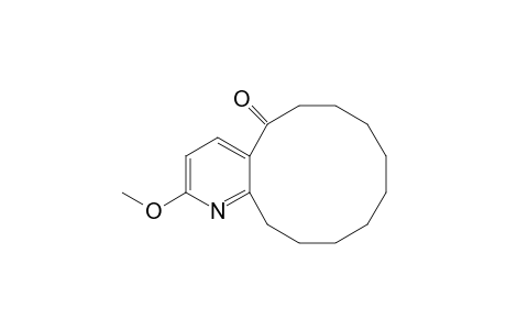 2-methoxy-7,8,9,10,11,12,13,14-octahydro-6H-cyclododeca[b]pyridin-5-one