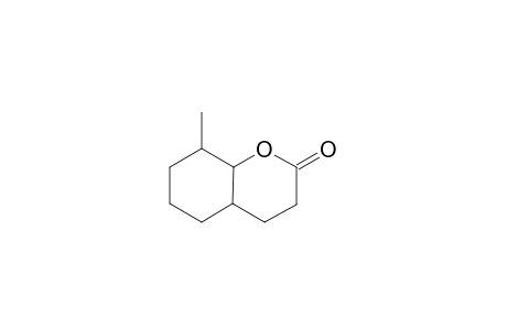 8-Methyl-3,4,4a,5,6,7,8,8a-octahydro-1-benzopyran-2-one