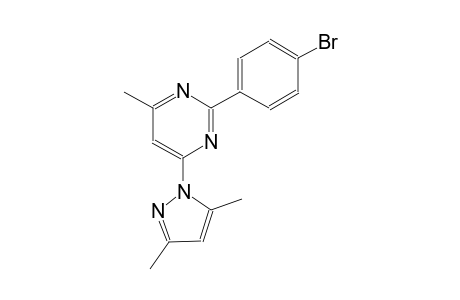 pyrimidine, 2-(4-bromophenyl)-4-(3,5-dimethyl-1H-pyrazol-1-yl)-6-methyl-