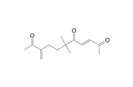 (3E)-6,6-Dimethyl-9-methylene-3-undecene-2,5,10-trione