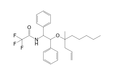 4-(1', 2'-Diphenyl-2'-trifluoroacetamido-1'-ethoxy)-4-methyl-1-nonene