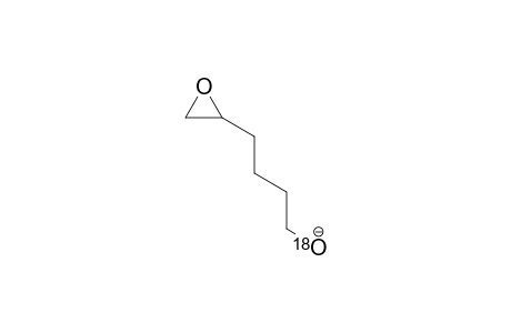 5,6-Epoxyhex[18O]oxide anion