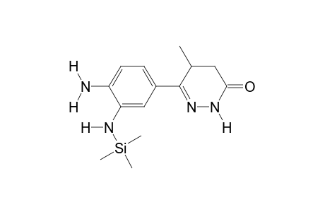 6-(3,4-Diaminophenyl)-5-methyl-2,3,4,5-tetrahydropyridazin-3-one TMS I