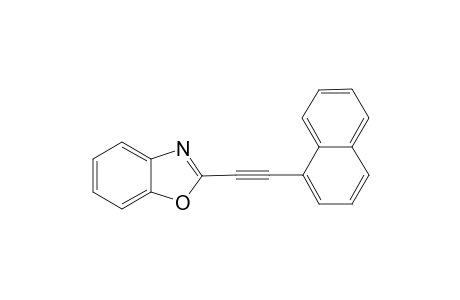 2-(Naphthalen-1-ylethynyl)benzoxazole