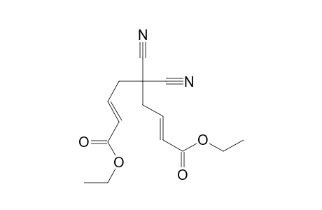 2,7-Nonadienedioic acid, 5,5-dicyano-, diethyl ester, (E,E)-