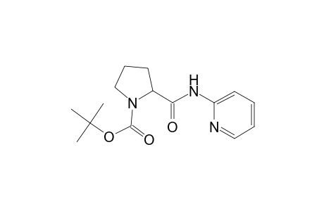 Pyrrolidine-1-carboxylic acid, 2-(2-pyridylaminocarbonyl)-, tert-butyl ester