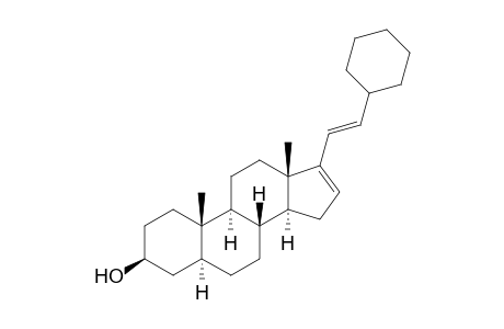 (E)-(3beta,5alpha)-17-(2'-Cyclohexylvinyl)androst-16-en-3-ol