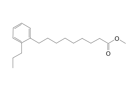 Nonanoic acid, 9-(o-propylphenyl)-, methyl ester