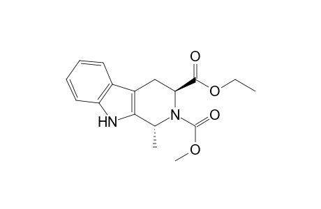 O3-ethyl O2-methyl (1R,3S)-1-methyl-1,3,4,9-tetrahydropyrido[3,4-b]indole-2,3-dicarboxylate