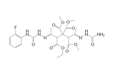 2-(3-fluoroanilinocarbonyl)hydrazono-6-aminocarbonylhydrazono)heptane-3,4,4,5-tetracarboxylate 3-Ethyl 4,4,5-Trimethyl