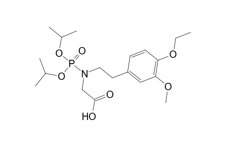 ((Diisopropoxyphosphoryl)[2-(4-ethoxy-3-methoxyphenyl)ethyl]amino)acetic acid