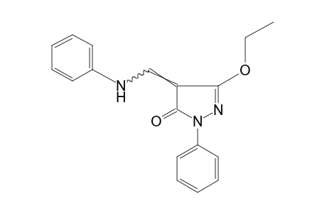 4-(ANILINOMETHYLENE)-3-ETHOXY-1-PHENYL-2-PYRAZOLIN-5-ONE