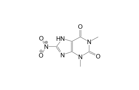 1,3-dimethyl-8-nitro-3,7-dihydro-1H-purine-2,6-dione