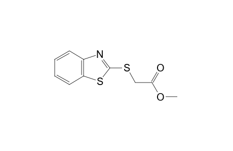 [(2-benzothiazolyl)thio]acetic aicd, methyl ester