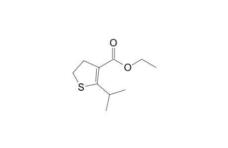 5-isopropyl-2,3-dihydrothiophene-4-carboxylic acid ethyl ester