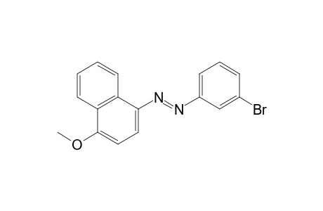 1-[(m-bromophenyl)azo]-4-methoxynaphthalene