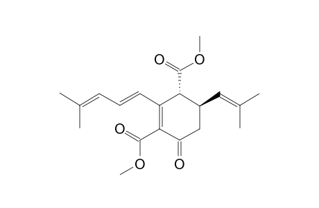 DIMETHYL-4-(4-METHYLPENTA-1,3-DIENYL)-2-(2-METHYLPROP-1-ENYL)-6-OXOCYCLOHEX-1-ENE-1,3-DICARBOXYLATE