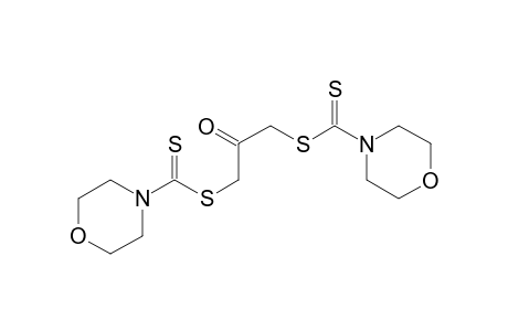 4-Morpholinecarbodithioic acid, 2-oxo-1,3-propanediyl ester