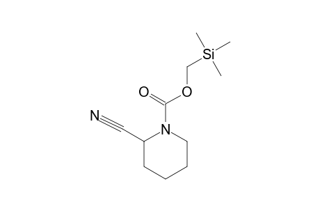 TRIMETHYLSILYLMETHYL-2-CYANOPIPERIDINE-1-CARBOXYLATE