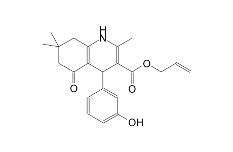 allyl 4-(3-hydroxyphenyl)-2,7,7-trimethyl-5-oxo-1,4,5,6,7,8-hexahydro-3-quinolinecarboxylate
