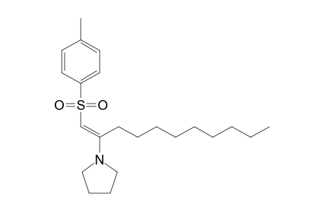 (E)-2-(1-Pyrrolidinyl)-1-tosyl-1-undecene