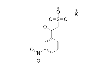 POTASSIUM-2-HYDROXY-2-(3-NITROPHENYL)-ETHANE-1-SULFONATE