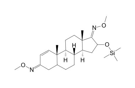 16-(trimethylsilyloxy)-5-androst-1-ene-3,17-bis(methyloxime)