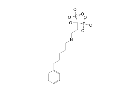 1-HYDROXY-3-[(5-PHENYLPENTYL)-AMINO]-PROPYLIDENE-1,1-BISPHOSPHONIC-ACID