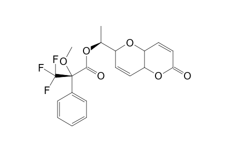 [(1S)-1-(2-oxo-6,8a-dihydro-4aH-pyrano[3,2-b]pyran-6-yl)ethyl] (2S)-3,3,3-trifluoro-2-methoxy-2-phenyl-propanoate