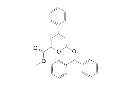 (+-)-Methyl 2-benzyloxy4-phenyldihydropyrane-6-carboxylate