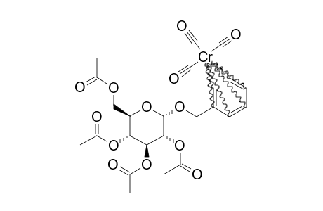 TRICARBONYL-[(2,3,4,6-TETRA-O-ACETYL-ALPHA-D-GLUCOPYRANOSYL-OXYMETHYL)-ETA(6)-BENZENE]-CHROMIUM