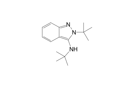 2-(t-Butyl)-3-{N-(t-butyl)amino]-2H-indazole