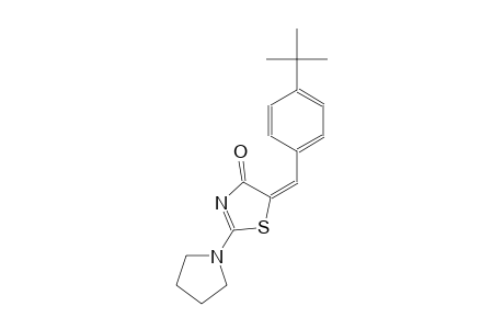 (5E)-5-(4-tert-butylbenzylidene)-2-(1-pyrrolidinyl)-1,3-thiazol-4(5H)-one