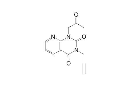 1-ACETONYL-3-PROP-2'-YNYLPYRIDO-[2,3-D]-PYRIMIDINE-2,4-DIONE