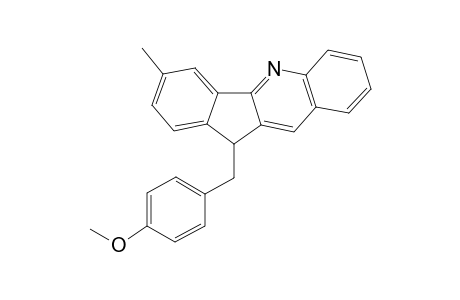 11-(4-Methoxybenzyl)-3-methyl-11H-indeno[1,2-b]quinoline