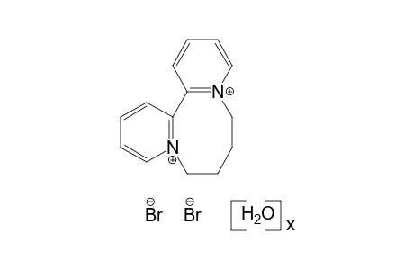 6,7,8,9-tetrahydrodipyrido[1,2-a: 2', 1'-c][1,4]diazocinediium dibromide, hydrated