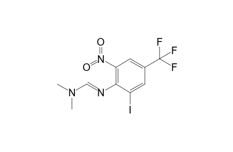 N'-[2-Iodo-6-nitro-4-(trifluoromethyl)phenyl]-N,N-dimethylimidoformamide