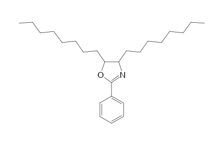 2-Oxazoline, 4,5-dioctyl-2-phenyl-, trans-
