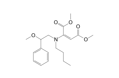 Dimethyl 2-[butyl-(2'-methoxy-2'-phenylethyl)amino]maleate