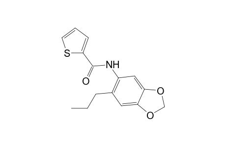 2-Thiophenecarboxamide, N-(6-propyl-1,3-benzodioxol-5-yl)-