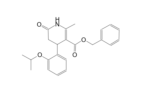3-pyridinecarboxylic acid, 1,4,5,6-tetrahydro-2-methyl-4-[2-(1-methylethoxy)phenyl]-6-oxo-, phenylmethyl ester