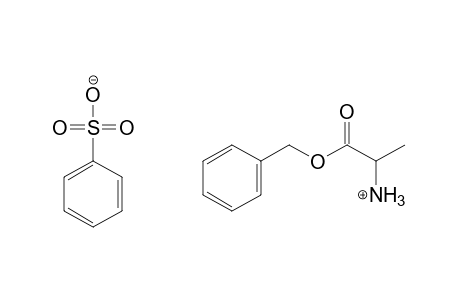 Alanine, benzyl ester, benzenesulfonate, D-