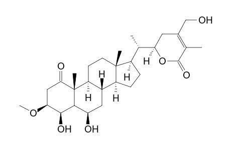 (22R)-24,26-Epoxy-4-beta,6-beta,27-trihydroxy-3-beta-methoxyergost-24-ene-1,26-dione