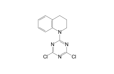 2,6-dichloro-4-(1,2,3,4-tetrahydro-1-quinolyl)-s-triazine