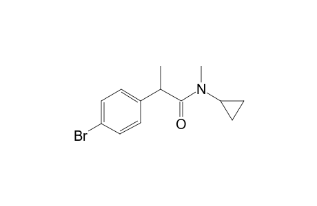 2-(4-Bromophenyl)-N-cyclopropyl-N-methylpropanamide