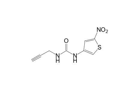 1-(5-nitro-3-thienyl)-3-(2-propynyl)urea