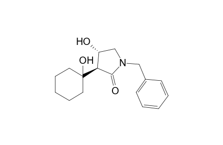 (3R,4S)-1-benzyl-4-hydroxy-3-(1-hydroxycyclohexyl)-2-pyrrolidone