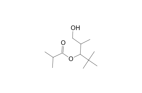 Propanoic acid, 2-methyl-, 2,2-dimethyl-1-(2-hydroxy-1-methylethyl)propyl ester
