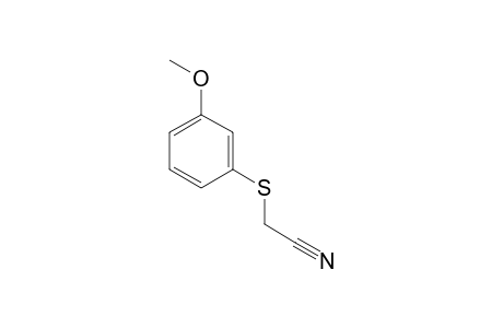 (3-Methoxyphenylsulfanyl)acetonitrile